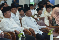 Danrem 043/Gatam Hadiri Peringatan Nuzulul Quran Bersama Gubernur Lampung