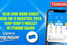 Jumat Berkah! Klik Link DANA KAGET Hari Ini 9 Agustus 2024, Siap-Siap e-Wallet di Penuhi Saldo