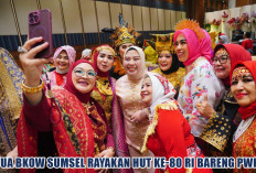 HUT Ke-80 RI, Ketua BKOW Sumsel Lidyawati Ajak Kaum Perempuan Perkuat Peran dalam Pembangunan Daerah 