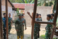 Lokasi Sasaran Fisik Ini Didatangi Langsung Dansatgas TMMD ke-128 Kodim 0405 Lahat