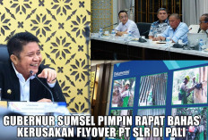 Jangan Keburu Viral! Gubernur Herman Deru Minta Kerusakan Flyover PT SLR di PALI Segera Diatasi