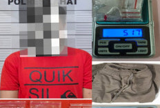 Satres Narkoba Polres Lahat Amankan 7 Paket Sabu dan Satu Tersangka, Ini Buktinya
