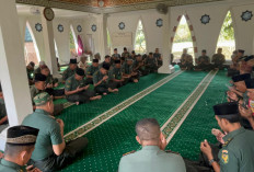 Kodim 0405 Lahat Gelar Doa Bersama Sambut HUT RI KE -80, Ini Penampakannya 