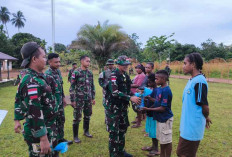 Ada Hadiah Natal Warga Perbatasan Papua Dari Satgas Yonif 144 Jaya Yudha, Apa Itu?