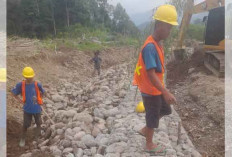 KABAR GEMBIRA, Warga Pagarjati Kini Bernafas Lega, 5.000 Ha Areal Sawah akan Dialiri Air Sungai Lingsing