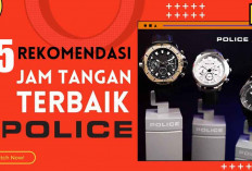 Desain Maskulin dan Sporty, 5 Rekomendasi Jam Tangan Police Pria Terbaik