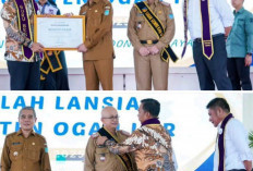 Menteri KPK/BKKBN Beri Penghargaan Bupati Ogan Ilir dan Kukuhkan Sekda Muhsin sebagai Kakak GenRe