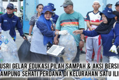 Aksi Nyata Hari Bumi: Pusri Sukses Gelar Edukasi Pilah Sampah dan Bersih Kampung Sehati