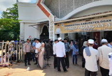Tim Gabungan Ini Amankan Kegiatan Pelepasan dan Keberangkatan Jemaah Calon Haji Ogan Ilir