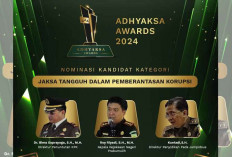 Keren! Kajari Muba Masuk 3 Besar Nominasi Jaksa Tangguh Dalam Pemberantas Korupsi di Adhyaksa Awards 2024