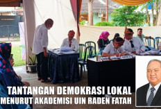 Partisipasi vs Efisiensi: Tantangan Demokrasi Lokal Menurut Akademisi UIN Raden Fatah Dr Mohammad Syawaludin