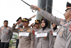 Persiapan Matang, Begini Jalannya Gladi Bersih Farewell Parade Kapolda Sumsel