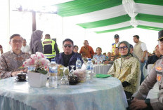 Kapolres Lahat Hadiri Ground Breaking Pembangunan Akses Jalan Hauling PT MIP dan PT SLR