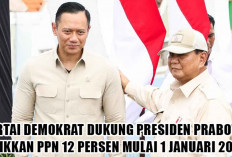 Partai Demokrat Dukung Presiden Prabowo Naikkan PPN 12 Persen Barang Mewah Mulai 1 Januari 2025, ini Kata AHY