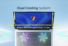 Advan Workplus! Laptop Terbaik Favorit Cassandra Lee, Ringan dan Kuat untuk Kerja 13 Jam