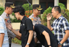 Apel Perdana Pasca Lebaran, Kapolres Ogan Ilir Pimpin Halal Bihalal dan Tekankan Profesionalisme Personel