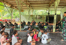 Ini Cara Satgas Yonif 144 Jaya Yudha Rayakan Hari Raya Idul Adha 1446 H di Medan Tugas