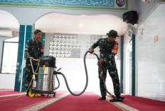 Aksi Nyata Kodam II Sriwijaya Jelang Bulan Suci, Pangdam Instruksikan Karya Bakti Pembersihan Masjid