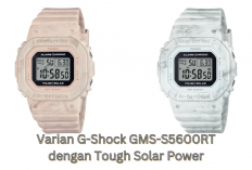 Varian G-Shock GMS-S5600RT dengan Tough Solar Power, Jam Tangan Tangguh yang Mengandalkan Matahari
