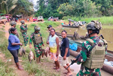 Dukung Perekonomian Masyarakat Lokal, Beginilah Cara Dilakukan Satgas Yonif 144 Jaya Yudha