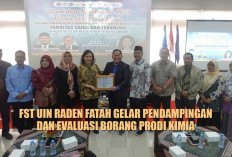 Kebut Raihan Menuju Akreditasi Unggul, FST UIN Raden Fatah Gelar Pendampingan dan Evaluasi Borang Prodi Kimia