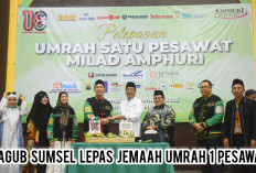 Momentum Istimewa bagi AMPHURI, Berangkatkan 433 Jemaah Umrah dalam 1 Pesawat Khusus