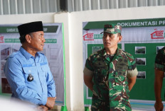 Wujud Kemanunggalan TNI-Rakyat, Pangdam II Sriwijaya Kawal Pembangunan KDKMP di Kabupaten Ini