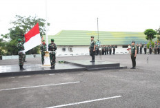 Pejabat Ini Jadi Irup Upacara Bulanan di Korem Gapo, Berikut Sosoknya