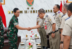 Perkuat Kepastian Hukum Aset TNI AD, Pangdam Terima Audiensi Kakanwil BPN Sumsel
