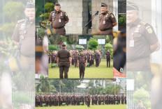 Jadi Pembina Apel Pagi, Ini Amanat Aspidum Kejati Sumsel