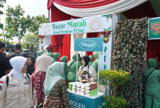 Bazar TNI Serentak 2026, Stand Kodam II Sriwijaya Habis Tak Tersisa