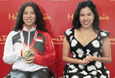 WOW! Ini Dia Penampakan Patung Lilin Yip Pin Xiu Atlet Paralimpiade Pertama di Madame Tussauds Singapura 