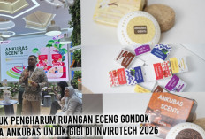 ​Keren! Pengharum Ruangan Eceng Gondok Karya Ankubas Tembus Pameran Invirotech 2026