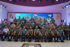 Jenderal Bintang Dua Sambut Kedatangan PPRA 67 Tahun 2024 Lemhannas RI di Makodam II Sriwijaya