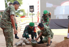 Ini Lokasi Peletakkan Batu Pertama Pembangunan KDKMP Oleh Pangdam II Sriwijaya