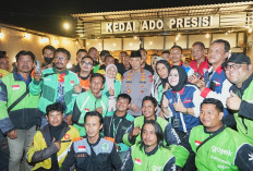 Temui Ojol di Palembang, Kapolri  Dengarkan Aspirasi Driver di Kedai Ado