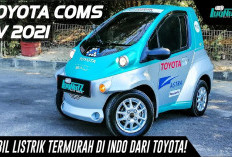 Imutnya Toyota Coms EV Bikin Gemes! Mobil Listrik Mini yang Cocok untuk Ke Warung