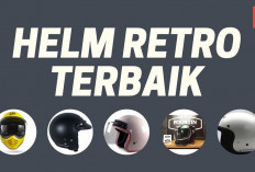 5 Rekomendasi Helm Retro Terbaik, Punya Desain Klasik Menawan