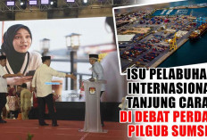 Debat Perdana Pilgub Sumsel Sentil Isu Pelabuhan Tanjung Carat, ini Kata Cagub Herman Deru!