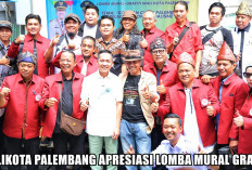 Kalau Lomba Mural Grafiti Sukses, Walikota Ratu Dewa Gagas Festival dengan Skala Lebih Besar