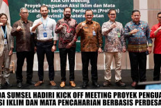 Antisipasi Kiamat Iklim! Kementerian LHK Bikin Program Jitu di Sumsel, Sekda Edward Candra Beri 2 Jempol