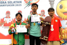 Cerita Boni Atlet Skateboard Boyong Medali Emas di Porprov Sumsel 2025