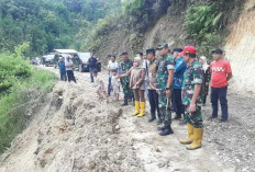 Wah! Dandim Kerinci Turun Langsung Tinjau Tanah Longsor, Dimana Lokasinya