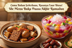 Ide Menu Buka Puasa di Penghujung Ramadan: Semur Telur Tahu Tempe dan Es Buah Segar yang Menggugah Selera