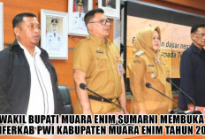 Terpampang Nyata, ini Motivasi Wakil Bupati Sumarni Bersedia Membuka Konferkab PWI Muara Enim 2025