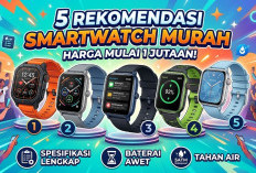 5 Rekomendasi Smartwatch Murah Harga Mulai 1 Jutaan, Spesifikasi Lengkap, Baterai Awet, dan Tahan Air