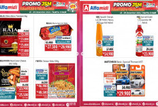 Spesial Akhir Tahun! Promo JSM Alfamidi 28 Desember 2024, Dapatkan Raja Ultima Beras Premium 5kg Rp73.300