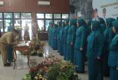 Bupati Lahat Lantik Pengurus TP PKK Kabupaten, H Bursah: Mereka Mitra Pemerintah