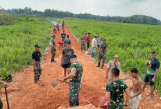 TMMD Ke-121 Tahun 2024, Harapan Baru Meningkatkan Ekonomi Warga, Terima Kasih Bapak TNI