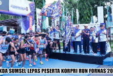 Diikuti Ribuan Peserta, Sekda Sumsel Edward Candra Ungkap Makna Tersirat KORPRI Run FORNAS 2025 